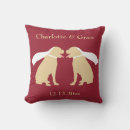 Buscar labrador amarillo cojines Silueta