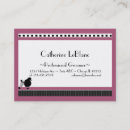 Buscar 50s tarjetas de visita Moda