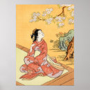 Buscar flor de cerezo arte Kimono