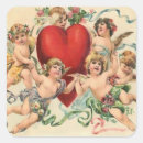 Buscar ángeles lindos pegatinas Vintage