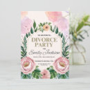 Buscar fiesta del divorcio invitaciones Desintegración