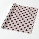 Buscar lunares rosa papel de regalo Elegante