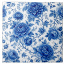 Buscar rosas azules azulejos Vintage