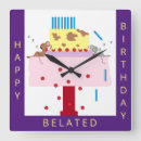 Buscar tarde relojes de pared Divertido