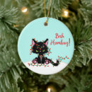 Buscar bah humbug adornos Gatito
