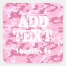 Buscar modelo rosado pegatinas Camuflaje