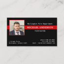 Buscar cruz roja tarjetas de visita Bomberos