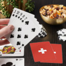 Buscar suiza barajas de cartas Rojo