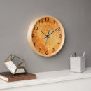 Buscar color naranja relojes de pared Para ellos