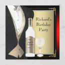 Buscar 80 a fiesta el hombre cuadradas de invitaciones de cumpleaños Para todos