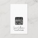 Buscar audio tarjetas de visita Mezclador