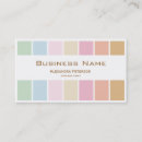Buscar paleta colores de tarjetas de visita Elegante