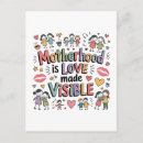 Buscar maternidad postales Mama a cuadros