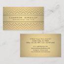 Buscar chevron tarjetas de visita Moderno