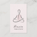 Buscar mediación tarjetas de visita Instructor de yoga