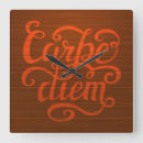 Buscar carpe diem relojes de pared Inspirador