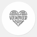 Buscar voluntario pegatinas Iglesia