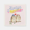 Buscar búhos servilletas Chica
