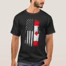 Buscar bandera de canadá camisetas Angustiado