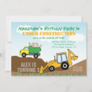Buscar fiesta de la construcción invitaciones Para niños