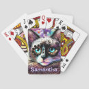 Buscar gitano barajas de cartas Gatito