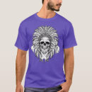 Buscar cráneo indio camisetas Apache