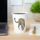 Buscar leopardo papel vasos Animal