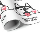 Buscar husky papel de regalo Animales