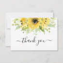 Buscar girasol tarjetas Acuarela