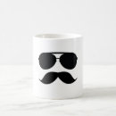 Buscar bigote y vidrios tazas Fresco