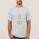 Buscar la paz camisetas Minimalista