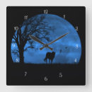 Buscar místico relojes de pared Noche