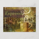 Buscar café express tarjetas e invitaciones Vintage