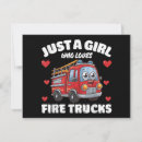 Buscar chica de los bomberos tarjetas Incendio