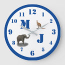 Buscar animales relojes de pared Para ella