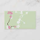 Buscar sakura tarjetas de visita Elegante