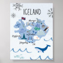 Buscar mapa de islandia posters Europa