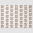 Buscar flores pintadas a mano papel de seda Botánico