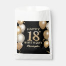 Buscar negro y oro bolsas recuerdos Fiesta de cumpleaños