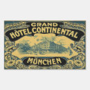 Buscar continental pegatinas Vintage