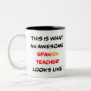 Buscar español tazas Profesora
