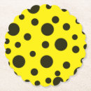 Buscar lunares negros posavasos Amarillo