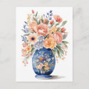 Buscar flores pintadas postales Elegante