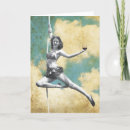 Buscar trapecio tarjetas Circo vintage