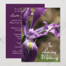Buscar memorial service invitaciones Flores
