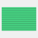 Buscar rayas verde oscuro papel de regalo Moderno