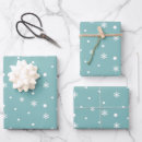 Buscar copos nieve de papel de regalo Invierno