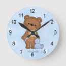 Buscar teddy bear relojes de pared Para niños