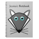 Buscar lobo gris libretas Adorable