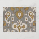 Buscar decorative postales Ikat